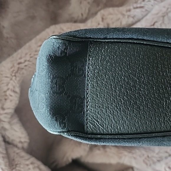 Authentic black Gucci canvas shoulder bag - Picture 3 of 13